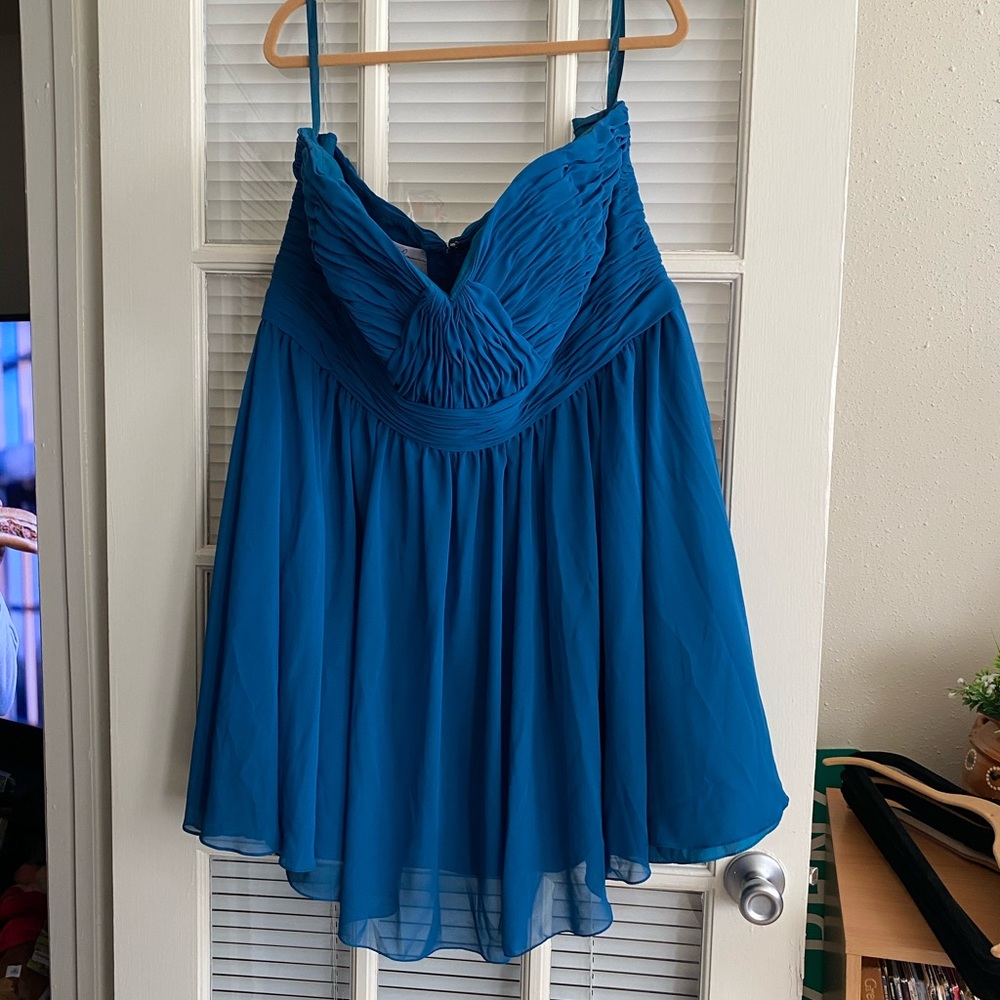 Mori Lee Size 28w strapless-please read below